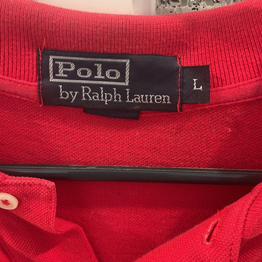 Red Ralph Lauren Polo - Picture 2 of 3